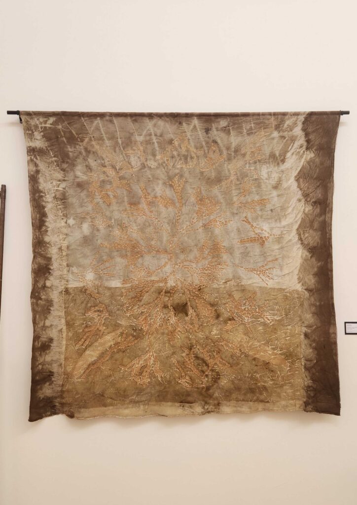 Exhibition sales of naturally printed textiles to showcase and advocate for the vulnerable places of lutruwita/Tasmania. 