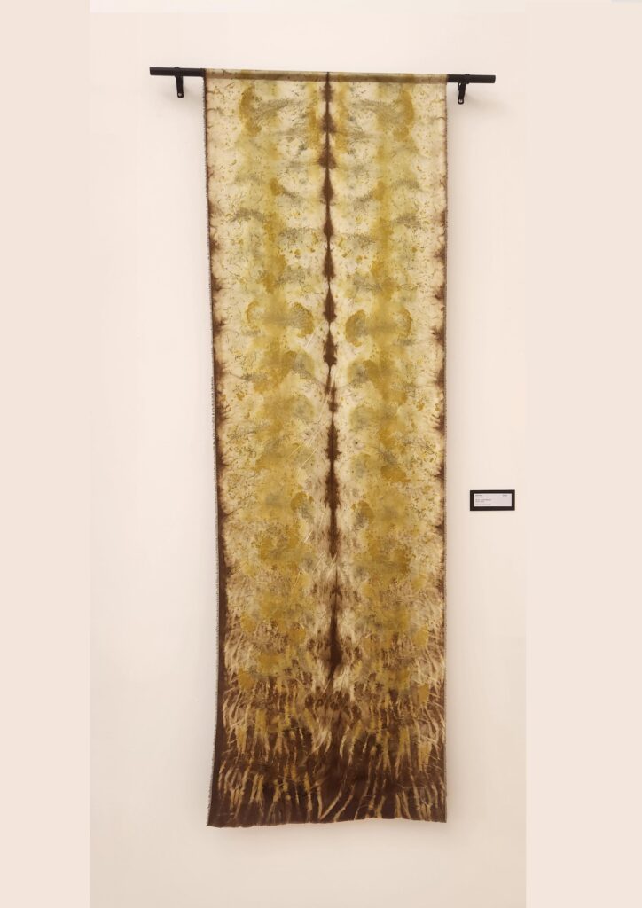 Exhibition sales of naturally printed textiles to showcase and advocate for the vulnerable places of lutruwita/Tasmania. 