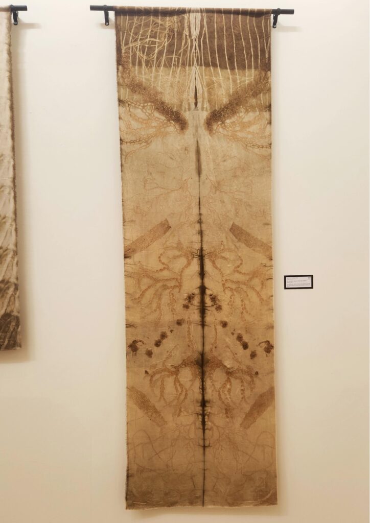 Exhibition sales of naturally printed textiles to showcase and advocate for the vulnerable places of lutruwita/Tasmania. 