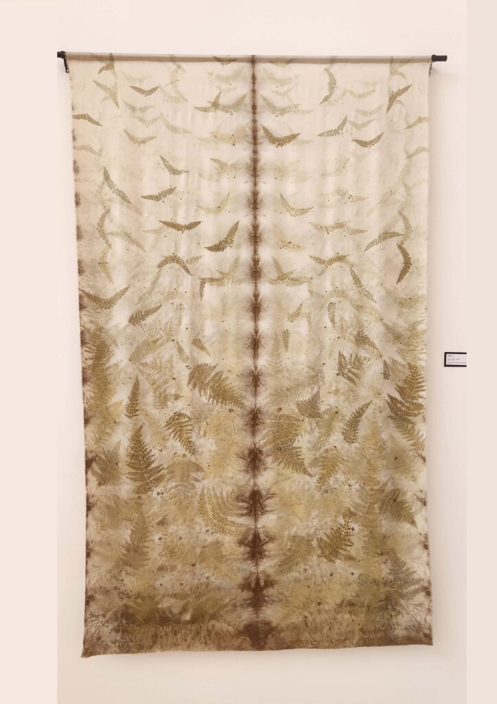 Exhibition sales of naturally printed textiles to showcase and advocate for the vulnerable places of lutruwita/Tasmania. 